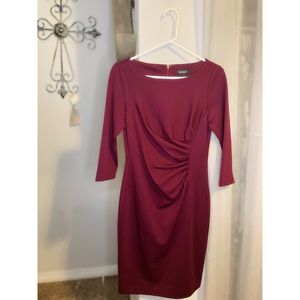 #BurgundyDress